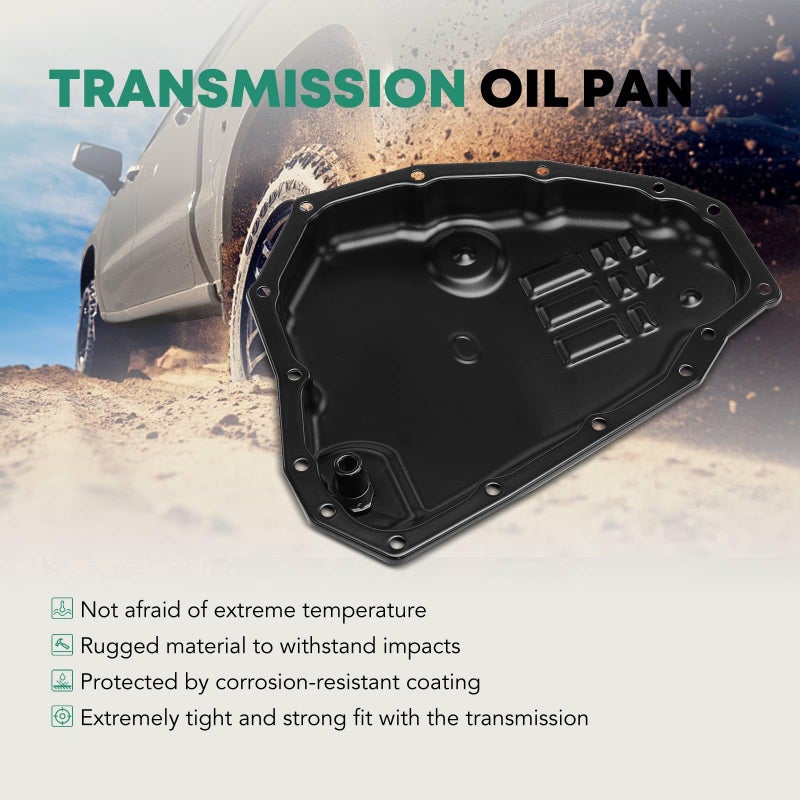 YHTAUTO Transmission Oil Pan Replacement for Nissan Sentra 2013-2016 Versa 2012-2016 Versa Note 2014-2019 Automatic CVT Transmission 1.6L 1.8L - Image 3